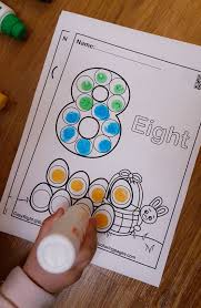 Coloring games for kids encourage your child's creativity. 123 Easter Dot Marker Activity Dot Marker Activities Preschool Coloring Pages Dot Marker Printables