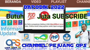 .sistem dapodik 2022 jenjang paud, sd, smp, sma dan smk. Pengerjaan Dapodik 2021 Pejuang Ops Youtube
