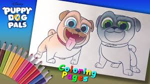 The article includes popular characters from this television series like. Puppy Dog Pals Coloring For Kids Bingo And Rolly Coloring Page Youtube