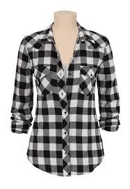 Black And White Flannel Outfit Women Pin On Fall Fashion