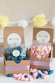 Gender Reveal Treat Boxes Recipe Gender Reveal Party Gender Reveal Favors Gender Reveal Party Food