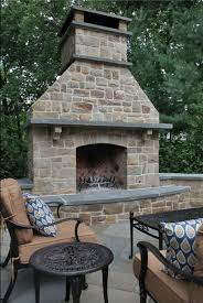 There are so many different ideas and. Bluestone Mantle And Caps On An Outdoor Fireplace Outdoor Stone Fireplaces Backyard Fireplace Outdoor Fireplace Designs