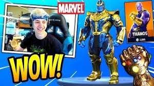 Free fortnite skins © 2019. Ninja Reacts To New Thanos Skin Infinity Gauntlet Mode In Fortnite Fortnite Savage Moments Fortnite In This Moment Skin