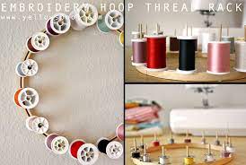 Maybe you would like to learn more about one of these? Diy Embroidery Hoop Thread Rack U Create