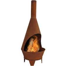 75 In Rustic Chiminea Wood Burning Fire Pit Wood Burning Fire Pit Wood Burning Fires Chiminea Fire Pit