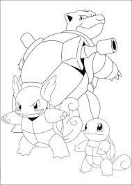 Squirtle wartortle blastoise coloring page. Wartortle Coloring Pages Novocom Top
