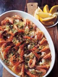 Baked Shrimp Scampi Recipe Ina Garten Food Network Food Network Recipes Baked Shrimp Scampi Seafood Entrees