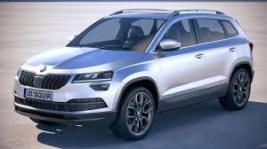 Skoda Karoq 2018 3d Model Ad Karoq Skoda Model Motos Coches
