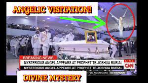 Poisonous substances are being expelled! Breaking Mysterious Divine Being Appears At Prophet Tb Joshua S Burial Service Youtube