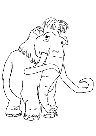 Ice Age Coloring Pages Books 100 Free And Printable