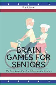 Sudoku brain games puzzles book large print: Brain Games For Seniors The Best Logic Puzzles Collection For Seniors Books For Seniors Band 1 Amazon De Loren Frank Fremdsprachige Bucher