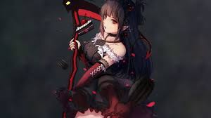 See a recent post on tumblr from @redvampirerose about dark anime girl. Desktop Wallpaper Dark Anime Girl Ruby Rose Hd Image Picture Background 955152