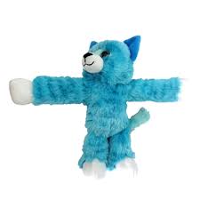 Huggers Blue Cat Stuffed Animal Slap Bracelet By Wild Republic Stuffed Animal Cat Cat Plush Plush Tabby Cat