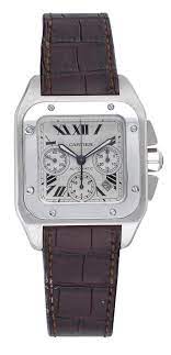 Trova una vasta selezione di cartier santos 100 xl a prezzi vantaggiosi su ebay. Cartier Santos 100 Xl Chronograph Armband U Taschenuhren 26 06 2020 Erzielter Preis Eur 4 352 Dorotheum