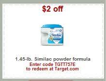 Target Save 5 On Similac Formula With Printable Coupons Similac Formula Similac Printable Coupons