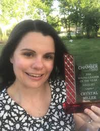 Our very own Crystal Miller --- Young Leader of the Year finalist!