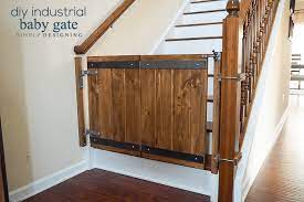 How To Make A Custom Diy Baby Gate With An Industrial Style
