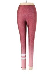 Details About Onzie Women Red Leggings Sm Petite