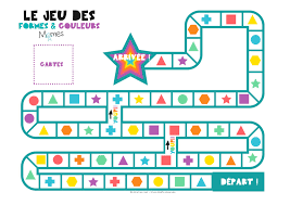 Le Jeu Des Formes Et Des Couleurs Jeu Educatif 4 Ans Jeux A Imprimer Jeu Educatif