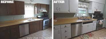 Any idea on the cost difference? How To Paint Laminate Cabinets Before After Need To Finally Do Something About M Laminate Kitchen Cabinets Laminate Cabinets Kitchen Cabinets Painted Grey