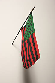 Phillips Ny000411 David Hammons African American Flag African American Flag Red Right Hand Printing On Fabric