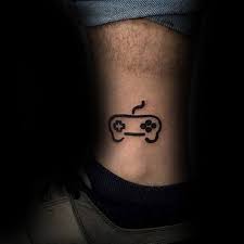 If that's so then he is a smart ass. Top 51 Simple Leg Tattoos For Men Ideas 2021 Inspiration Guide Simple Leg Tattoos Simple Tattoo Designs Gaming Tattoo