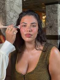 It's gettin real cheek'd up in #CLUBFENTYBEAUTY with Cream Blush in 'Crush 