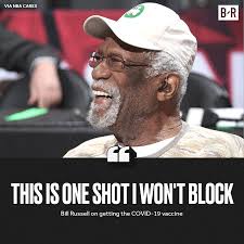 Coronavirus vaccinations seem to be causing 50 times the adverse events of flu vaccinations after just the first of two shots. Bleacher Report On Twitter Realbillrussell On Getting The Covid 19 Vaccine Legend Via Nbacares