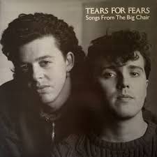 Vintage Tears for Fears Songs From the Big Chair Vinyl Record LP 1985 Album  12" Everybody Wants to Rule the World