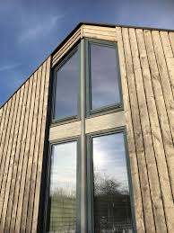 Eichen Fassadenholz Nach 15 Jahren Naturlich Vergraut Fassade Holz Holzfassade Fassade