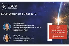 Information, articles, videos, podcasts, links. Escp Webinars Bitcoin 101 Escp