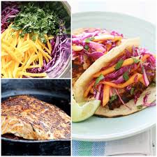Maybe you would like to learn more about one of these? Skinnytaste Blackened Fish Tacos With Cabbage Mango Slaw These Spicy Fish Tacos Are Topped With A Fresh Mango Slaw The Perfect Compliment Another Great Option For Lent Smart Points 5