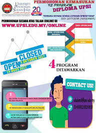 Universitas sains & teknologi komputer (universitas stekom) bekerja sama dengan universitas kristen indonesia, forum dosen indonesia (dpc fdi jateng) dan ikatan guru indonesia (igi pusat), mempersembahkan :webinar nasional. Permohonan Upsi Lepasan Spm Ambilan November 2017 2018