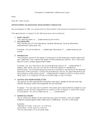 Address the letter to the employee whom you're writing to. Letter Of Appoinment Working Time Employment