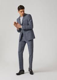 Subito a casa e in tutta sicurezza con ebay! Abito Slim Fit In Fresco Di Lana Uomo Emporio Armani