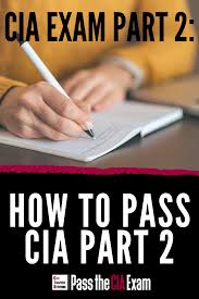 Cia Exam Exam Study Tips Exam Accounting Student