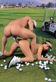 Sex on the golf course (73 photos) - porn photo