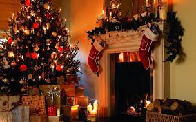 Christmas Christmas Fireplace Decor Beautiful Christmas Decorations Christmas Fireplace