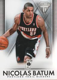 Trail blazers forward nicolas batum told reporters he is unlikely to play saturday against brooklyn, reports the team's website. 2013 14 Panini Titanium Basketball 56 Nicolas Batum Portland Trail Blazers Ebay