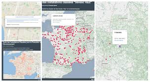 Voici Les Cartes Permettant D Identifier Les Icpe De France Notamment Les Installations Seveso Haut Cartes Carte France