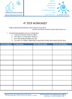 Solving and verifying equations, applications in geometry and mcqs are included in this section for 7th grade and 8th grade students. 4th Step Worksheet