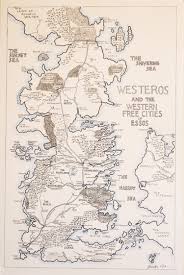 The lands along the southern coastline of essos are called the lands of the summer sea and include slaver's bay and the ruins of valyria. Westeros And The Western Free Cities Of Essos Mapping Memories