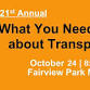 What You Need to Know about Transportation event image