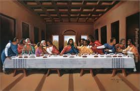 The Last Supper Painting Da Vinci Leonardo Da Vinci Picture Of The Last Supper I Painting Last Supper Art Last Supper The Last Supper Painting