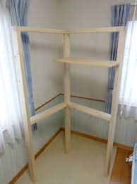 画像 100均diy 部屋の壁の三角コーナー棚の作り方 つっぱり 収納 ikea ニトリ ブログ naver まとめ 100均 diy 部屋 ikea 収納 模様替え