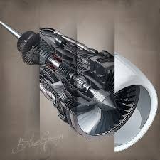 Jet Engine Cutaway 3d Models Jet Engine Jet Motor Engineering