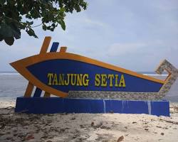 Gambar Pantai Tanjung Setia Lampung
