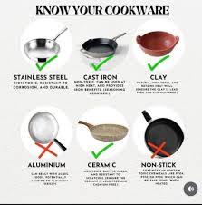What is the safest cookware for cooking?