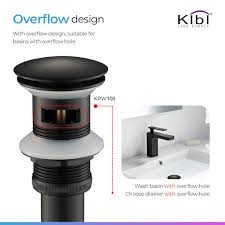 Not just the kitchen sink, but my bathroom sinks also had a 'sewer odor'. Kibi Usa Pop Up Bathroom Sink Drain With Overflow Reviews Wayfair