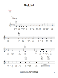 Download and print ukulele sheet music on jellynote. Traditional Do Lord Sheet Music Notes Chords Ukulele Download Religious 152600 Pdf